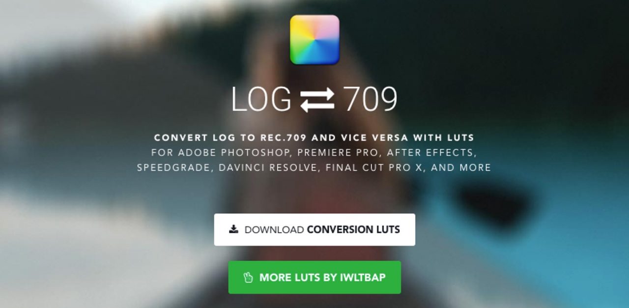 CONVERT LOG TO REC.709 AND VICE VERSA WITH LUTS