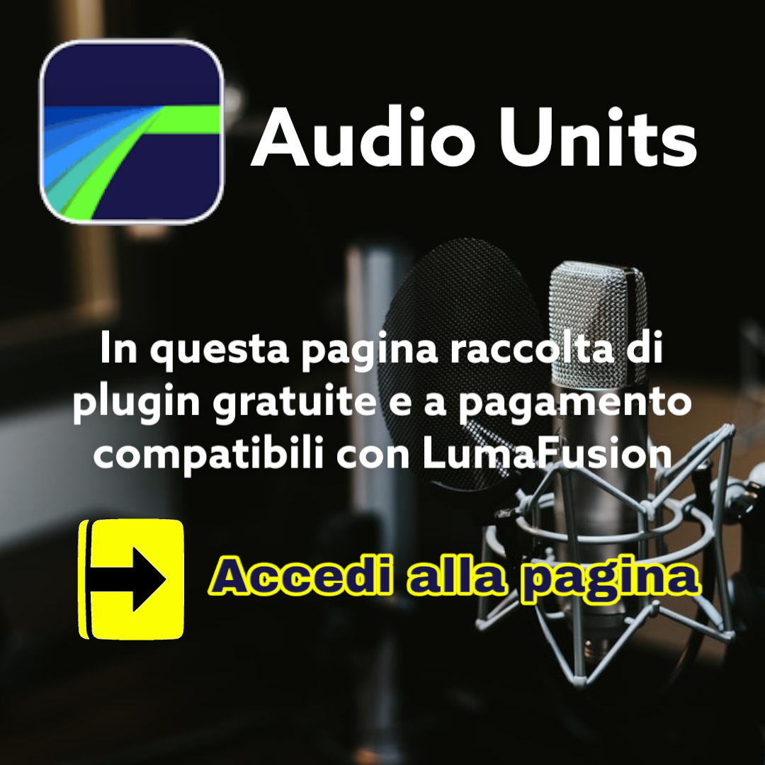 LumaFusion Audio Units